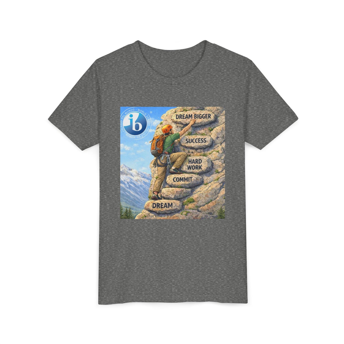 Youth Boys Tee — IB Climb to Success