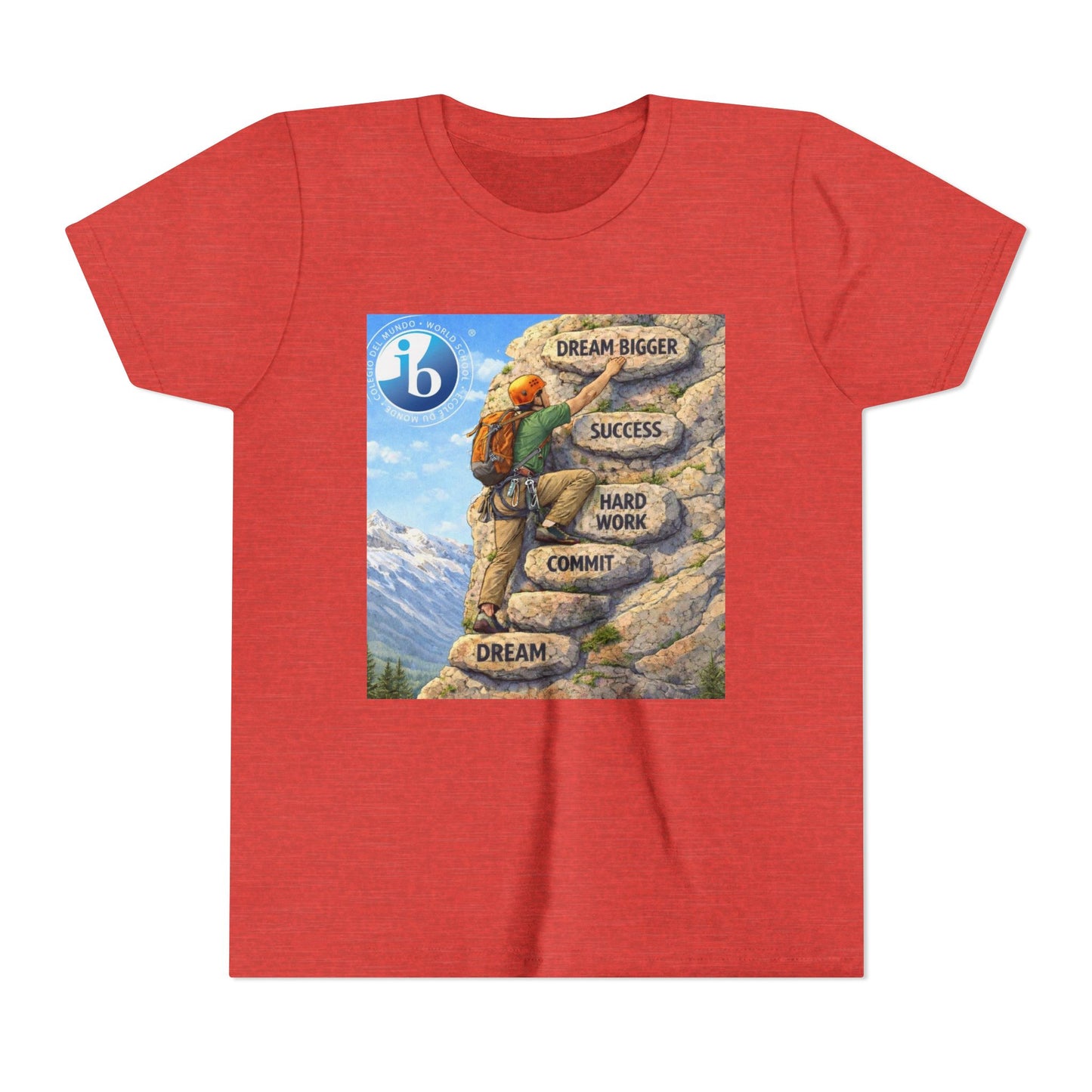 Youth Boys Tee — IB Climb to Success