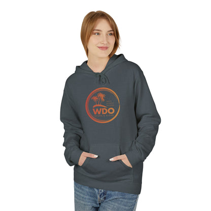 Stay Stylish & Cozy Hoodie – Orange Logo Minimalist Sweatshirt, Premium Unisex Streetwear Pullover, Soft Casual Fashion Hoodie