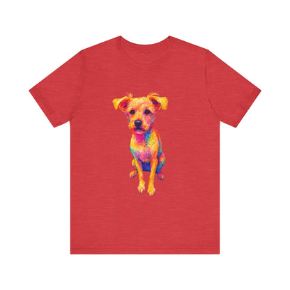 Terrier Lover T-Shirt – Adorable Dog Graphic Tee, Soft Cotton Unisex Shirt, Perfect Gift for Pet Owners