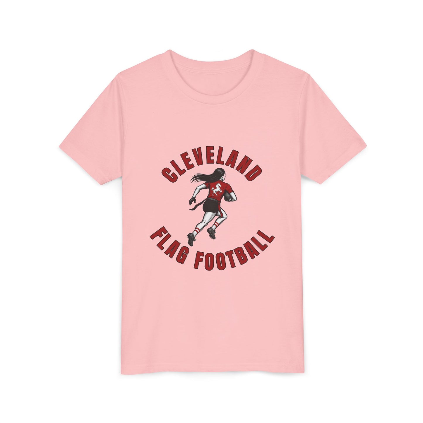 Cleveland Girls Flag Football Youth T-Shirt