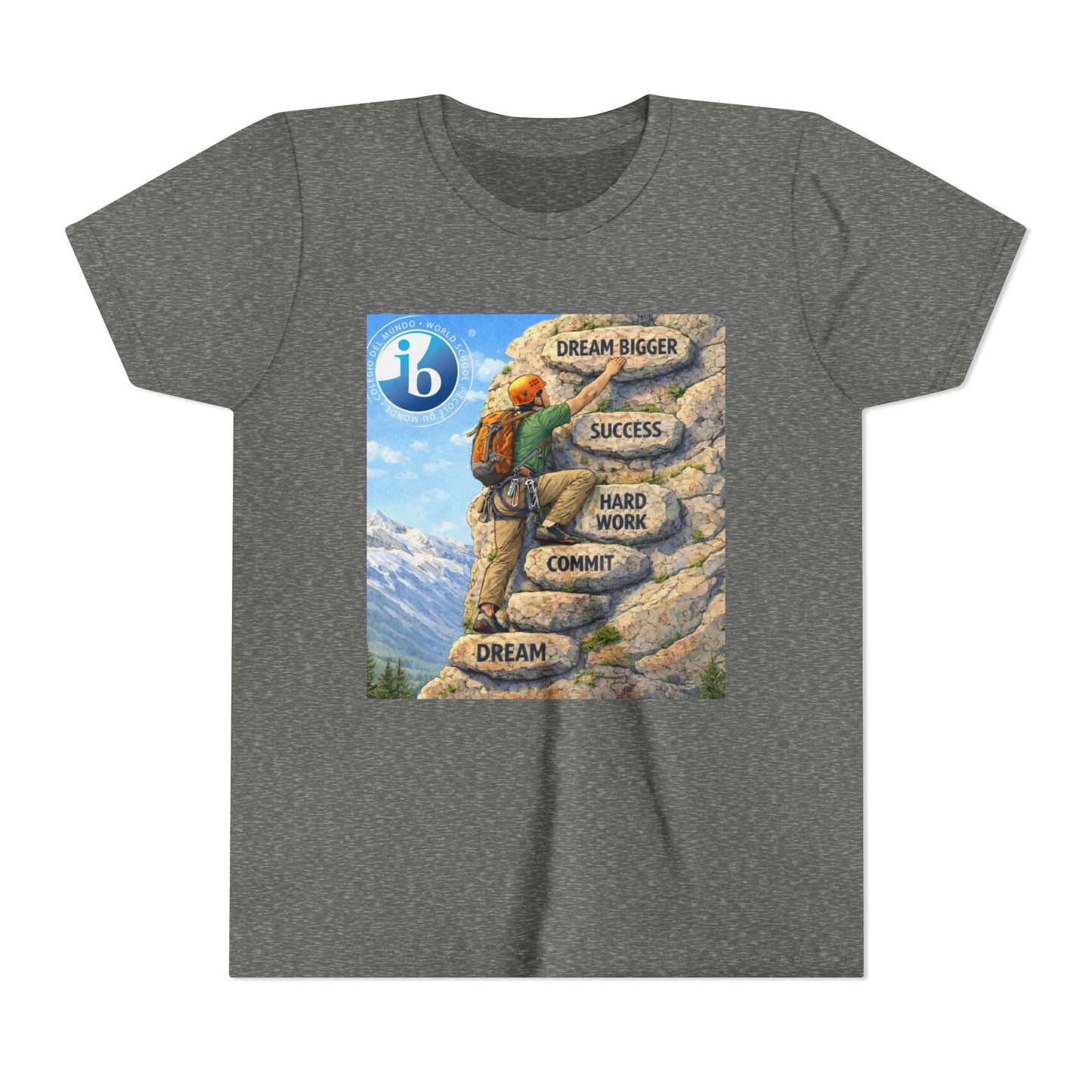 Youth Boys Tee — IB Climb to Success