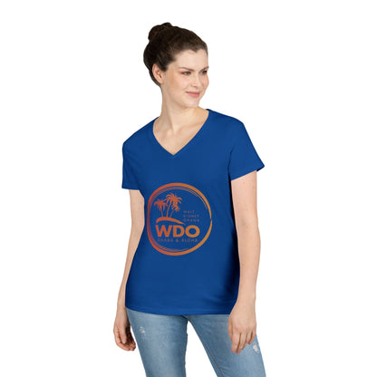 Ohana Tee (Ladies V-neck w/ orange logo)