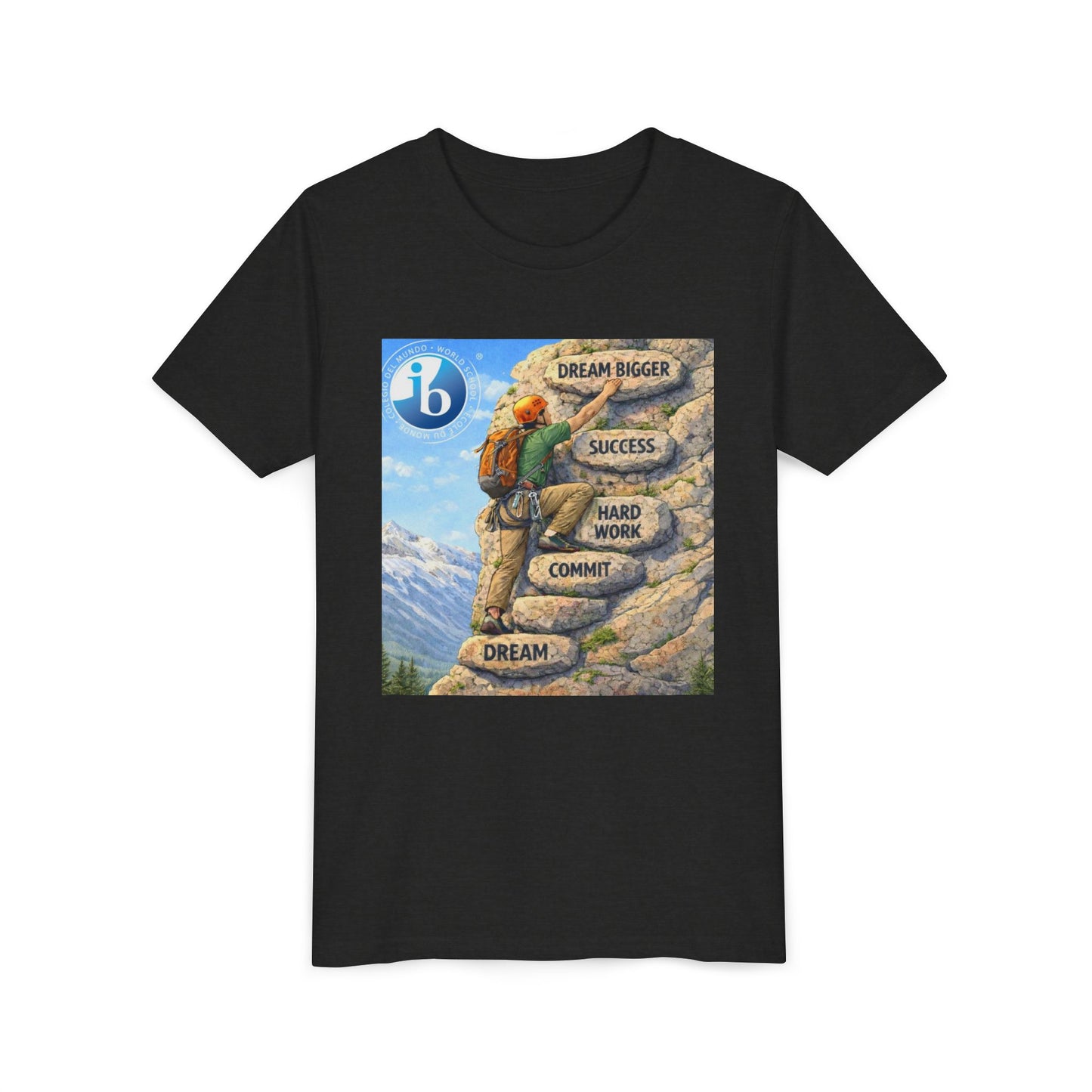 Youth Boys Tee — IB Climb to Success