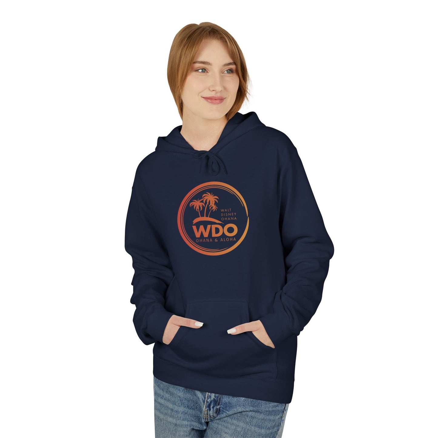 Stay Stylish & Cozy Hoodie – Orange Logo Minimalist Sweatshirt, Premium Unisex Streetwear Pullover, Soft Casual Fashion Hoodie