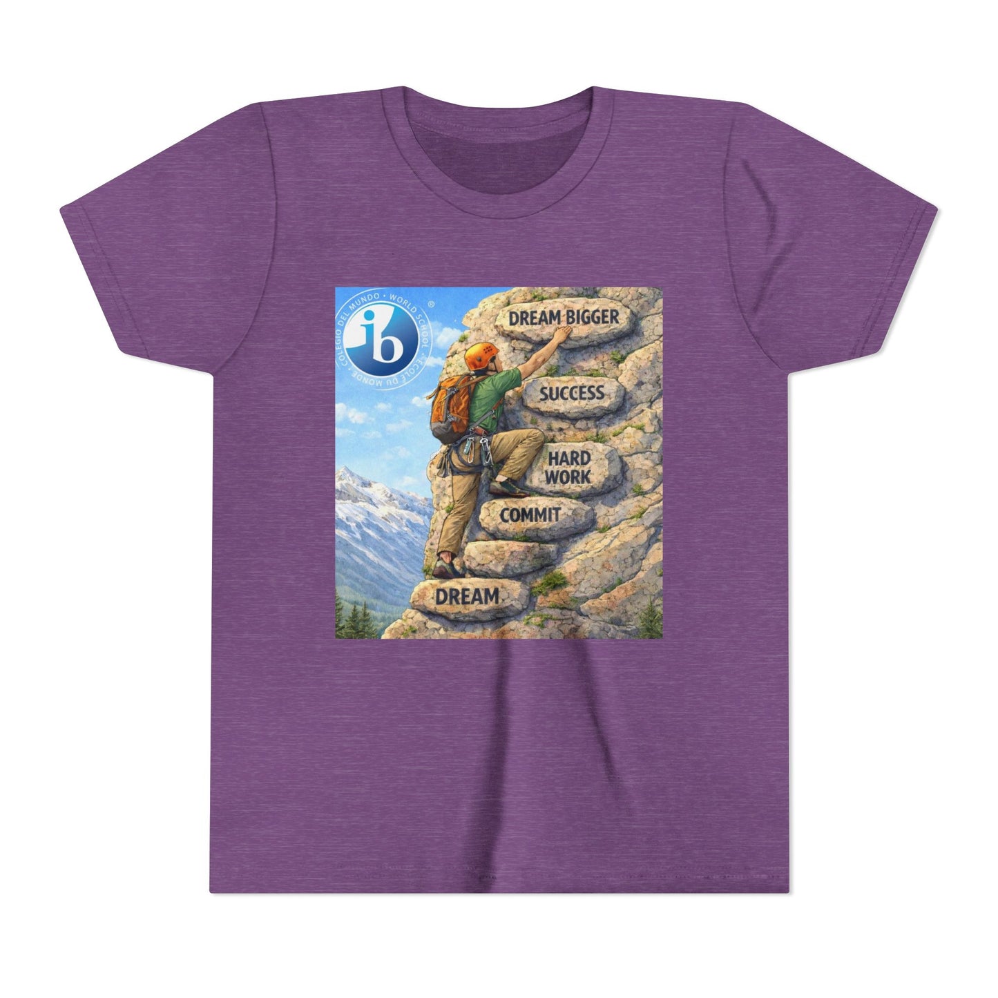 Youth Boys Tee — IB Climb to Success