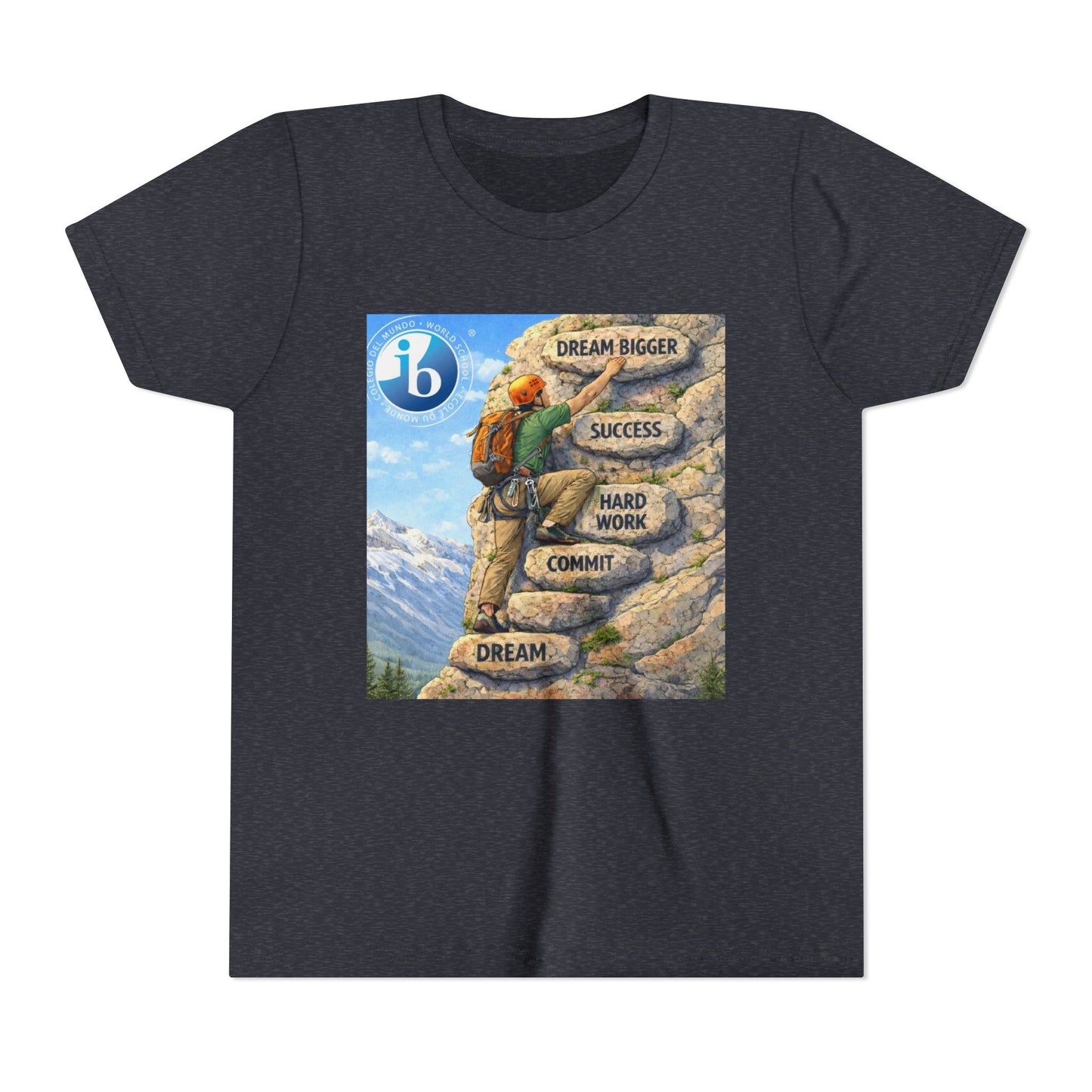 Youth Boys Tee — IB Climb to Success