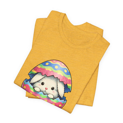 Socially Egg-xhausted - Easter Bunny T-Shirt