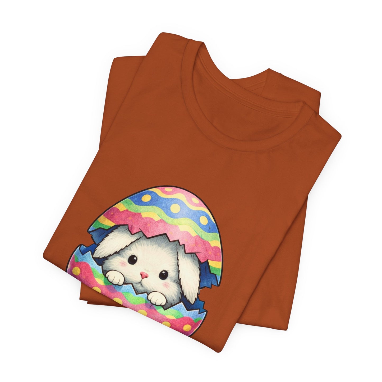 Socially Egg-xhausted - Easter Bunny T-Shirt