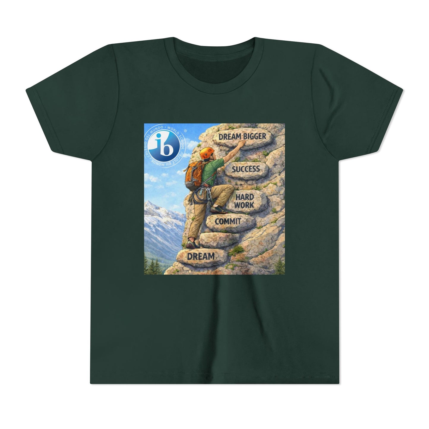 Youth Boys Tee — IB Climb to Success