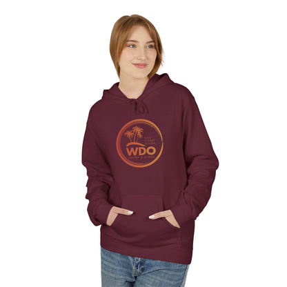Stay Stylish & Cozy Hoodie – Orange Logo Minimalist Sweatshirt, Premium Unisex Streetwear Pullover, Soft Casual Fashion Hoodie
