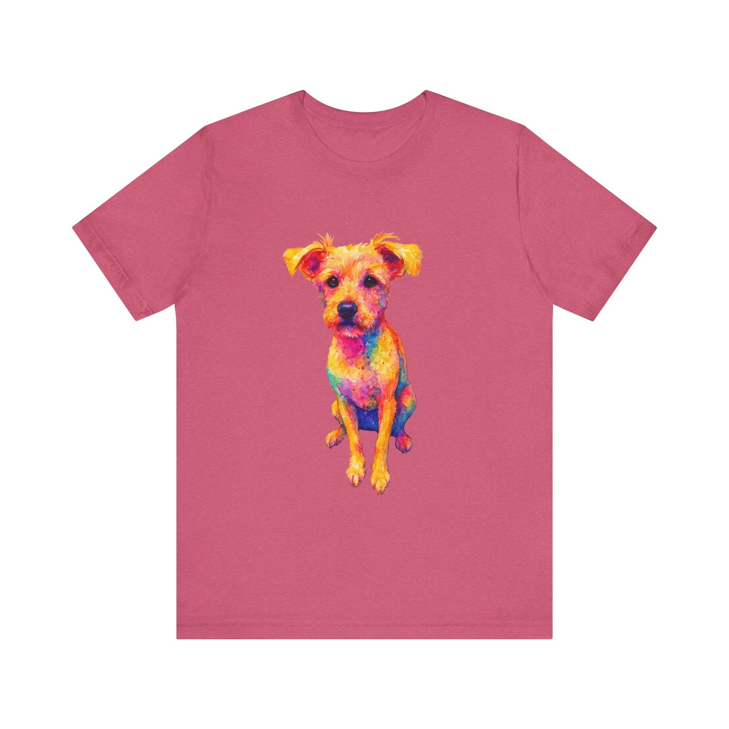 Terrier Lover T-Shirt – Adorable Dog Graphic Tee, Soft Cotton Unisex Shirt, Perfect Gift for Pet Owners