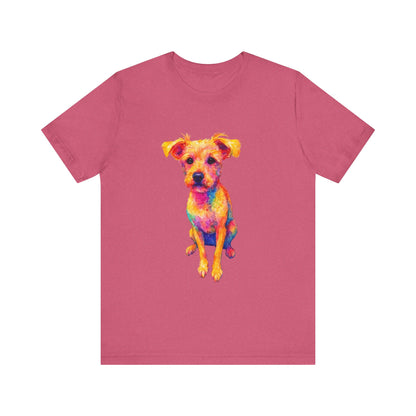 Terrier Lover T-Shirt – Adorable Dog Graphic Tee, Soft Cotton Unisex Shirt, Perfect Gift for Pet Owners