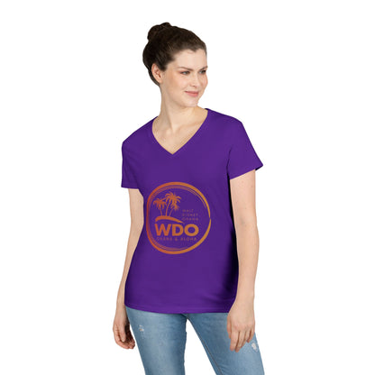 Ohana Tee (Ladies V-neck w/ orange logo)
