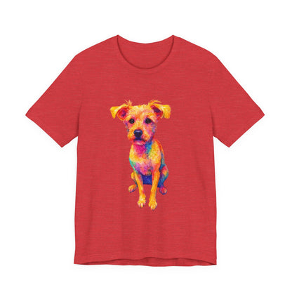 Terrier Lover T-Shirt – Adorable Dog Graphic Tee, Soft Cotton Unisex Shirt, Perfect Gift for Pet Owners
