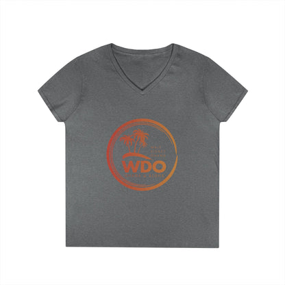 Ohana Tee (Ladies V-neck w/ orange logo)