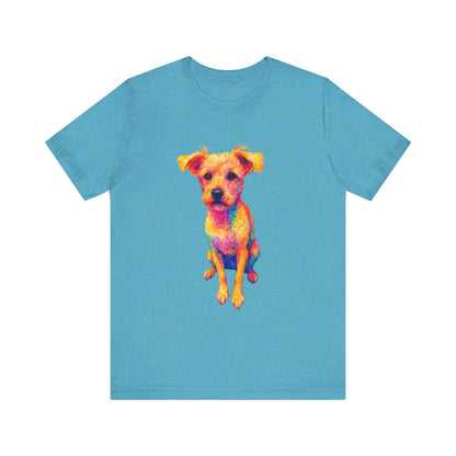 Terrier Lover T-Shirt – Adorable Dog Graphic Tee, Soft Cotton Unisex Shirt, Perfect Gift for Pet Owners