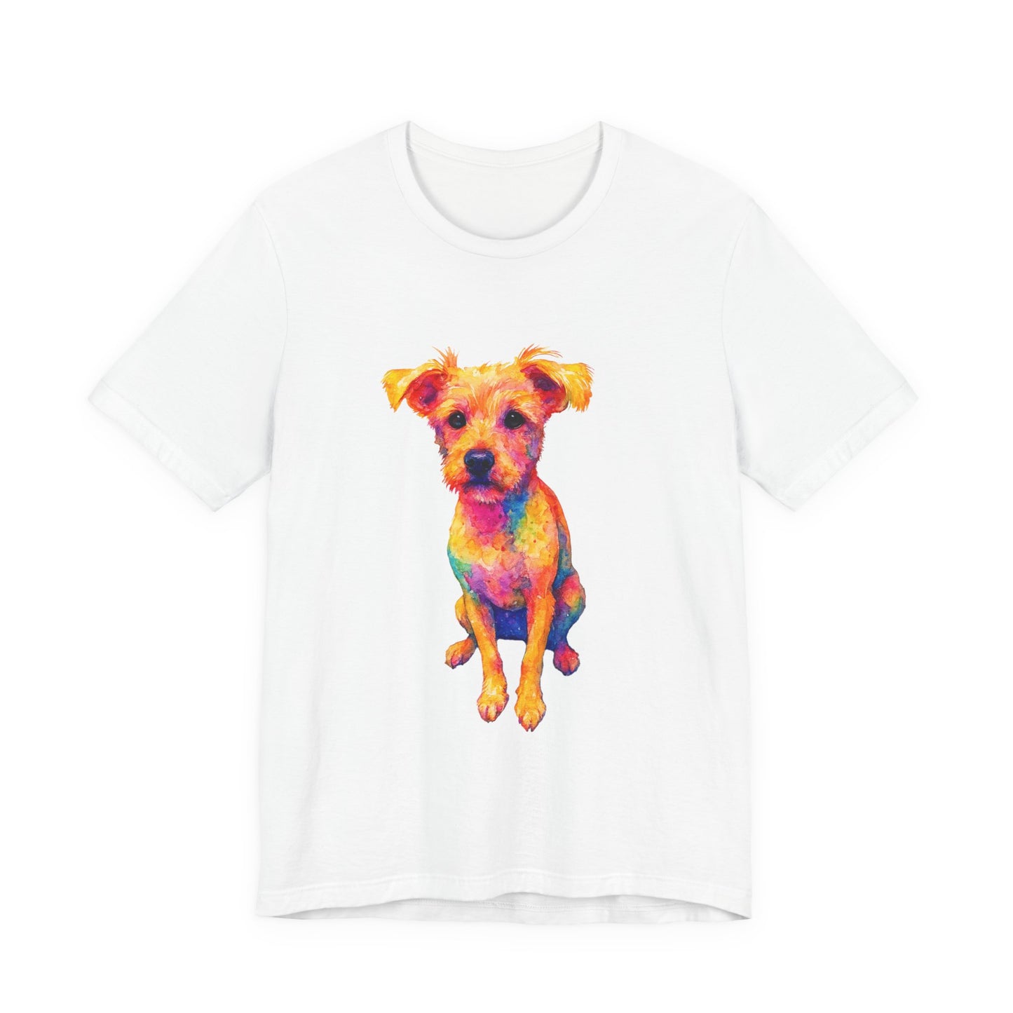 Terrier Lover T-Shirt – Adorable Dog Graphic Tee, Soft Cotton Unisex Shirt, Perfect Gift for Pet Owners