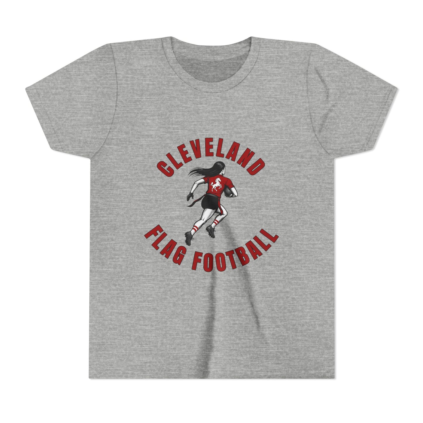 Cleveland Girls Flag Football Youth T-Shirt