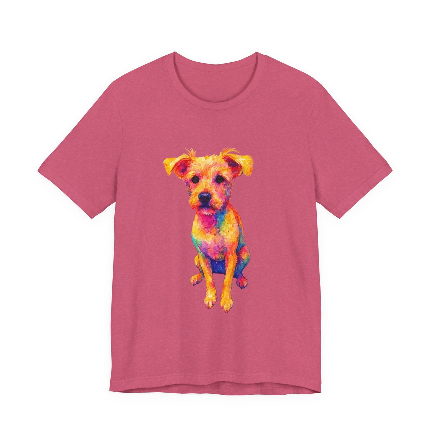 Terrier Lover T-Shirt – Adorable Dog Graphic Tee, Soft Cotton Unisex Shirt, Perfect Gift for Pet Owners