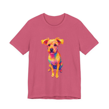 Terrier Lover T-Shirt – Adorable Dog Graphic Tee, Soft Cotton Unisex Shirt, Perfect Gift for Pet Owners
