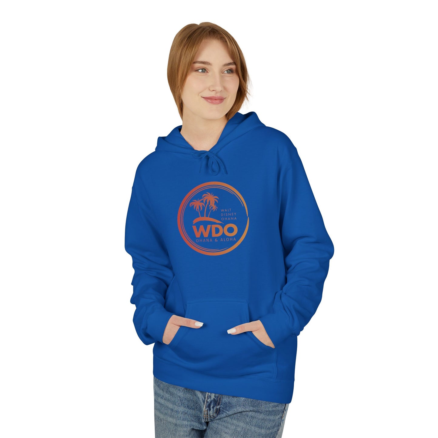 Stay Stylish & Cozy Hoodie – Orange Logo Minimalist Sweatshirt, Premium Unisex Streetwear Pullover, Soft Casual Fashion Hoodie