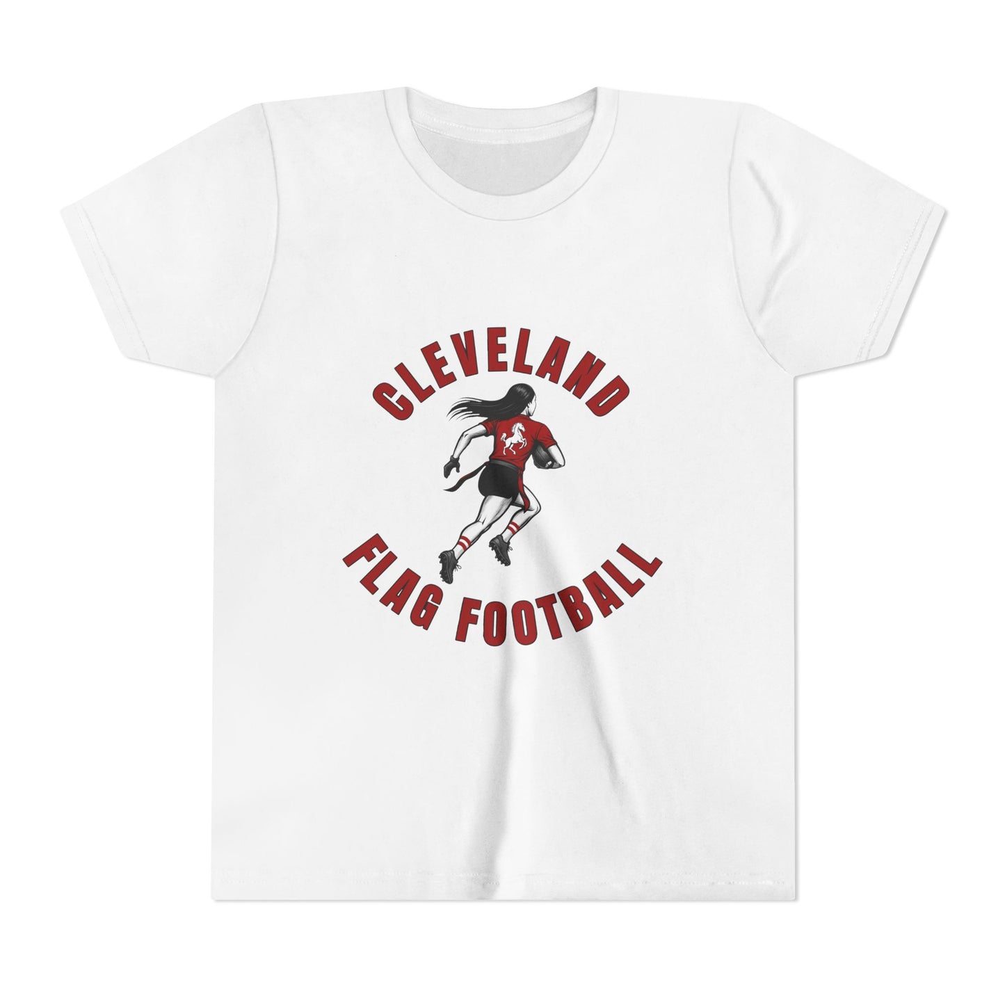 Cleveland Girls Flag Football Youth T-Shirt
