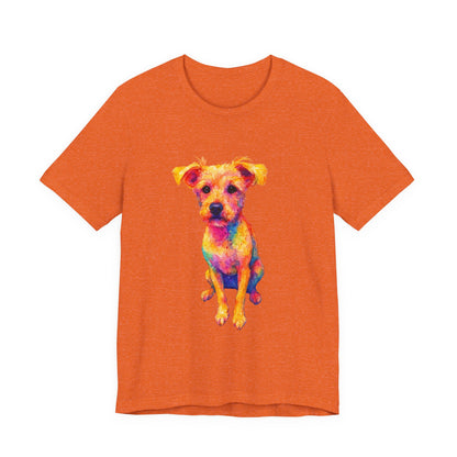 Terrier Lover T-Shirt – Adorable Dog Graphic Tee, Soft Cotton Unisex Shirt, Perfect Gift for Pet Owners