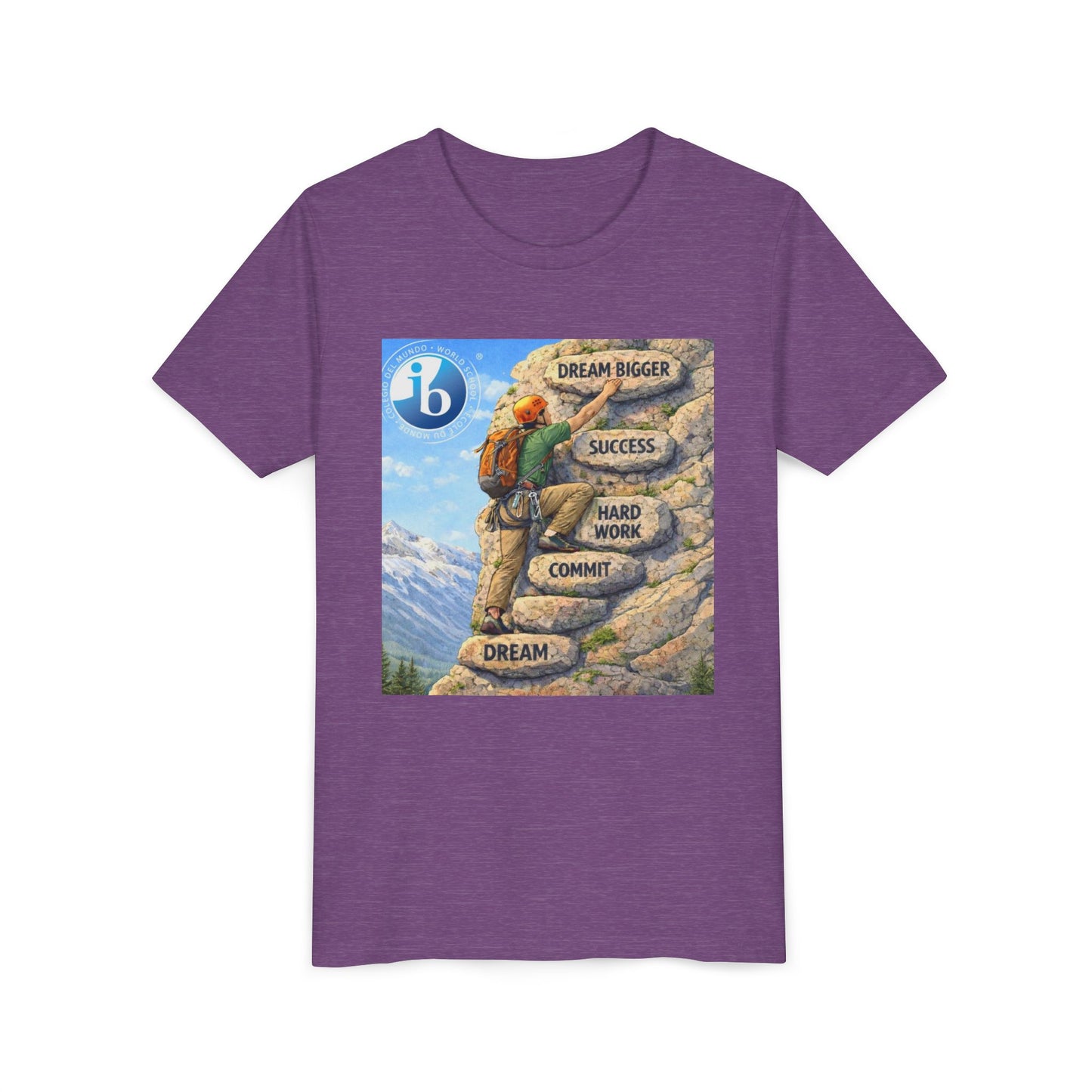 Youth Boys Tee — IB Climb to Success