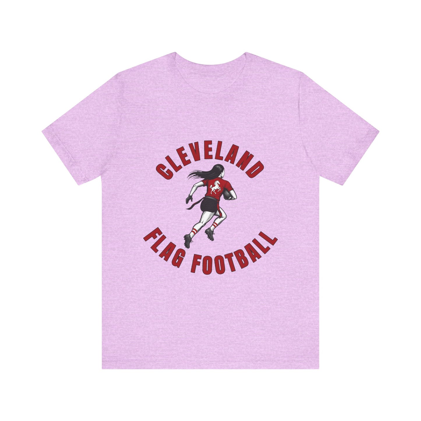 Cleveland Girls Flag Football Adult Sports T-Shirt