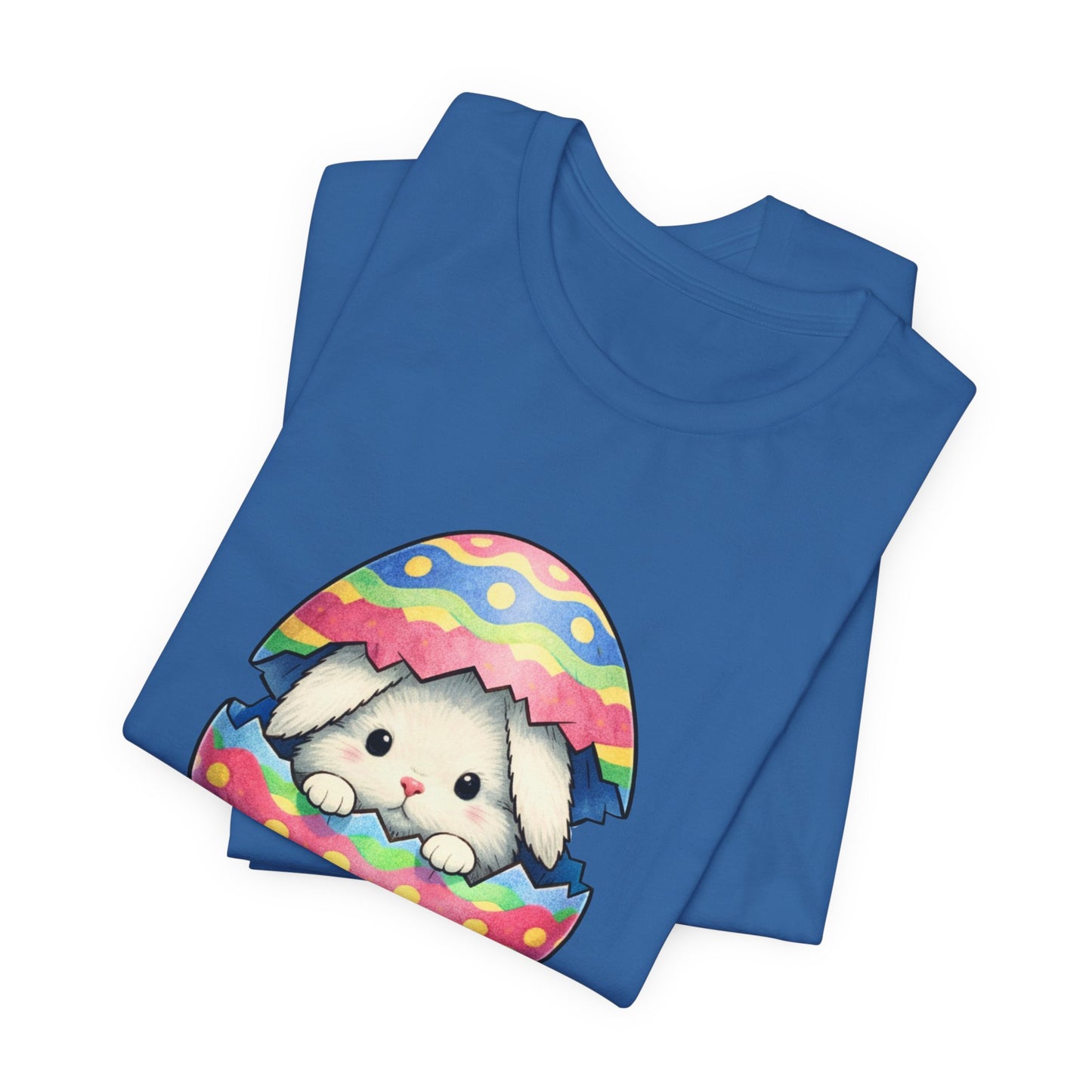 Socially Egg-xhausted - Easter Bunny T-Shirt