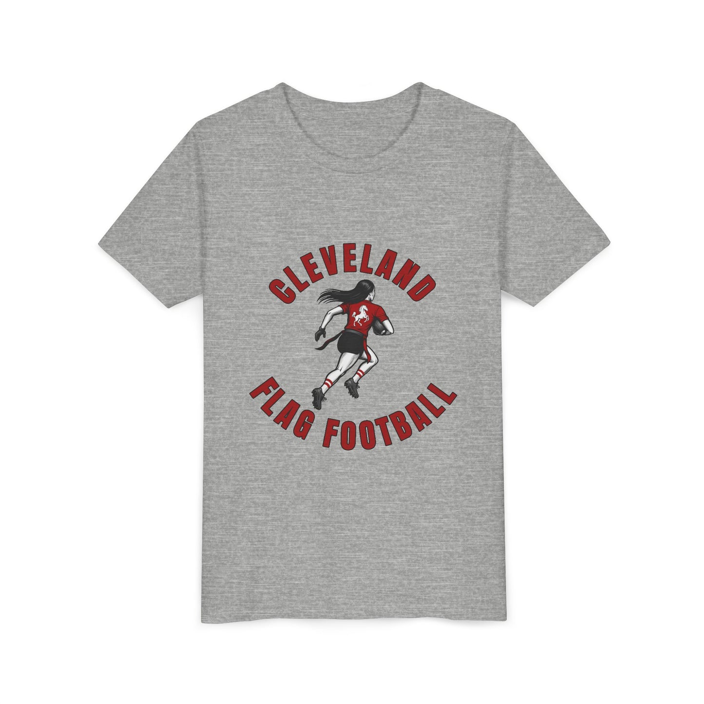 Cleveland Girls Flag Football Youth T-Shirt