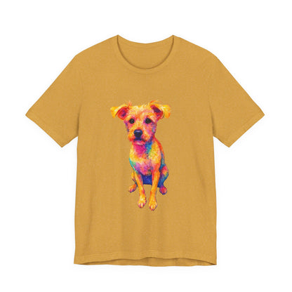 Terrier Lover T-Shirt – Adorable Dog Graphic Tee, Soft Cotton Unisex Shirt, Perfect Gift for Pet Owners