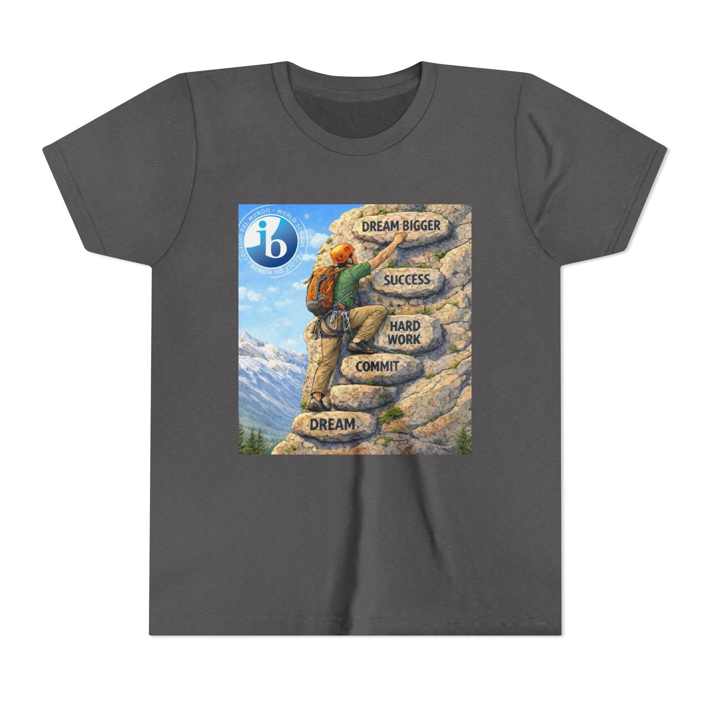 Youth Boys Tee — IB Climb to Success