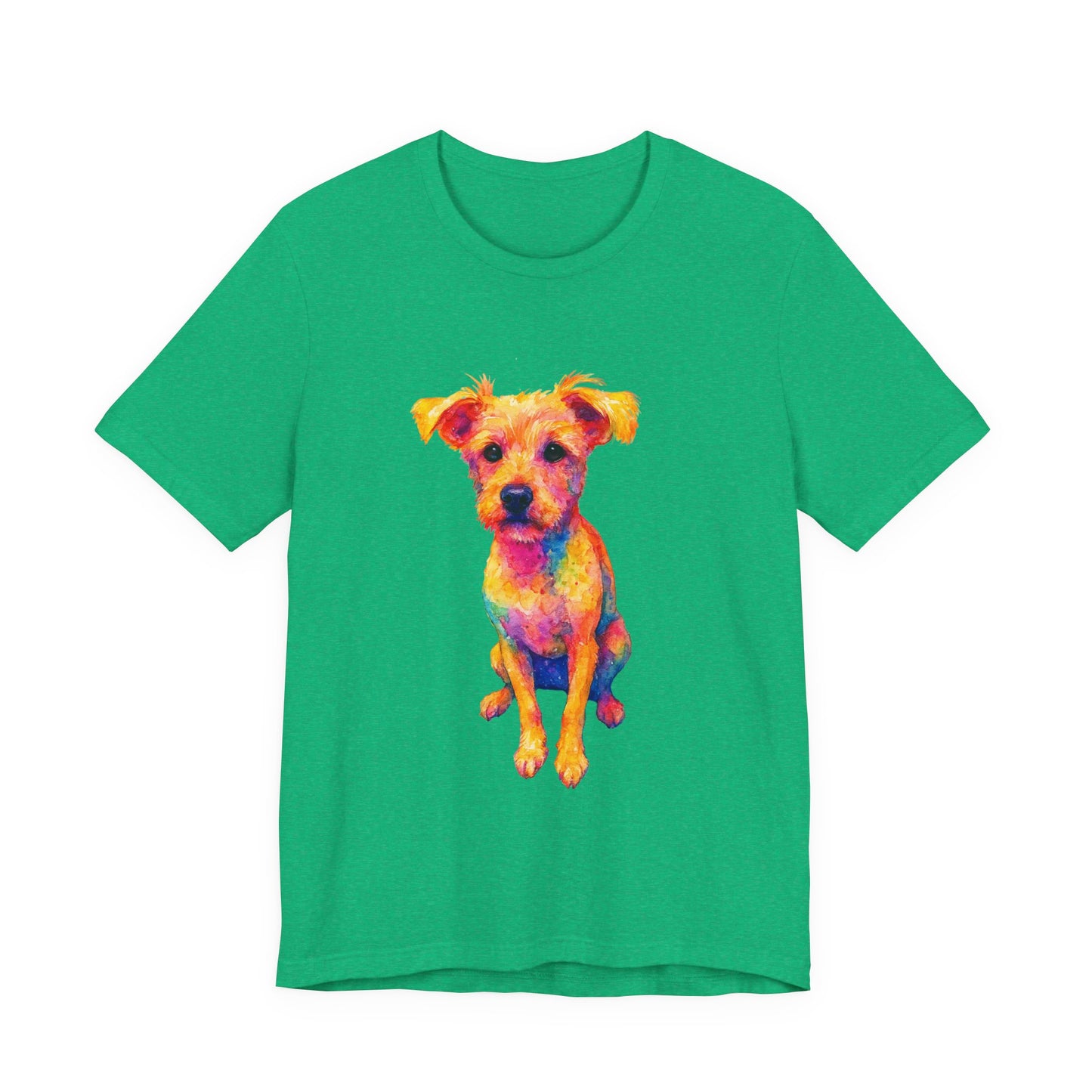 Terrier Lover T-Shirt – Adorable Dog Graphic Tee, Soft Cotton Unisex Shirt, Perfect Gift for Pet Owners