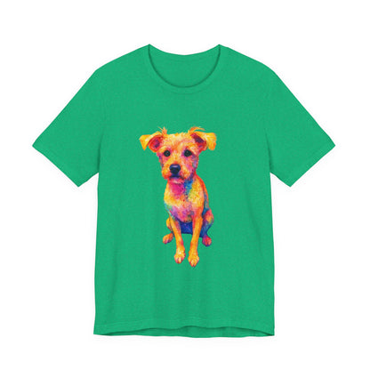 Terrier Lover T-Shirt – Adorable Dog Graphic Tee, Soft Cotton Unisex Shirt, Perfect Gift for Pet Owners
