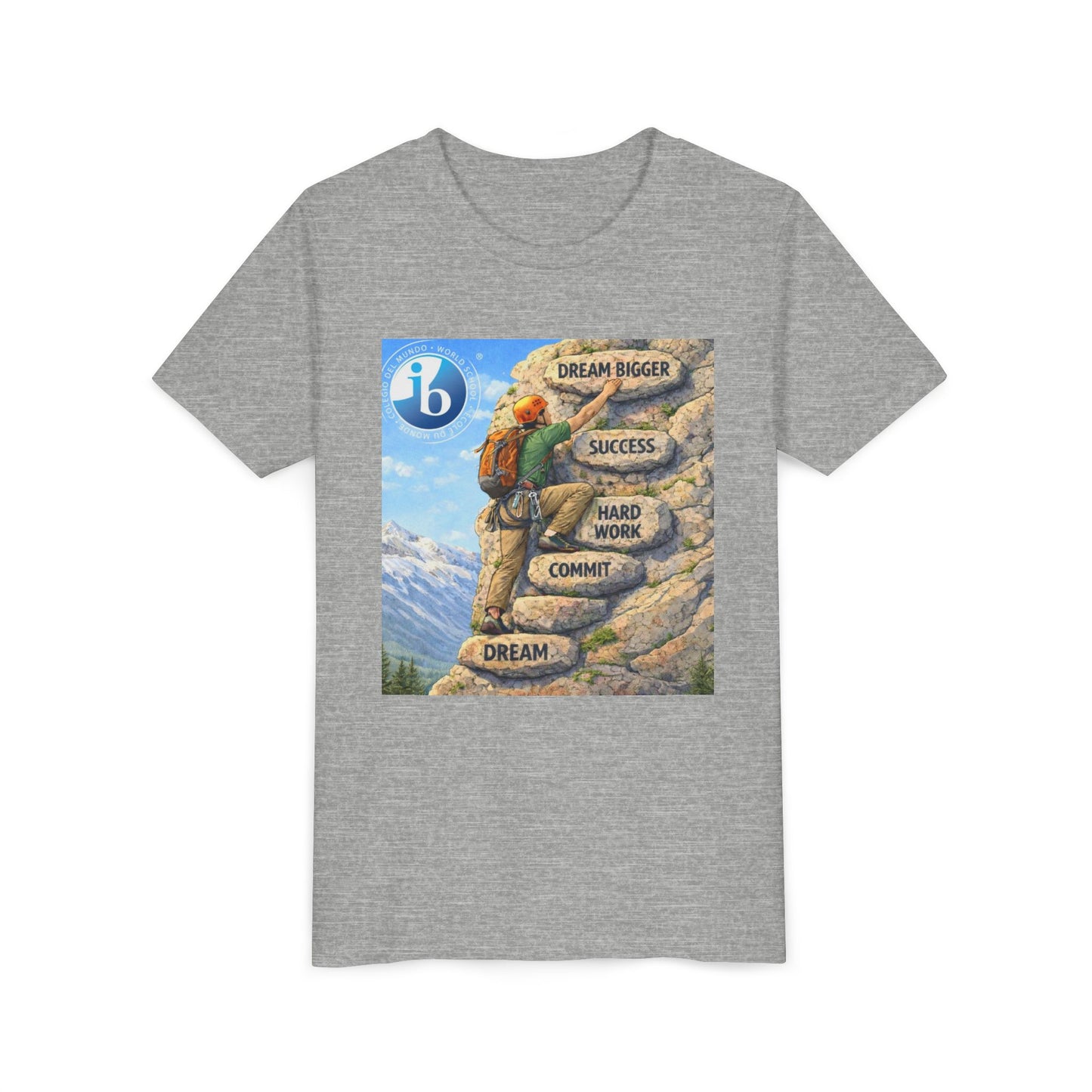 Youth Boys Tee — IB Climb to Success