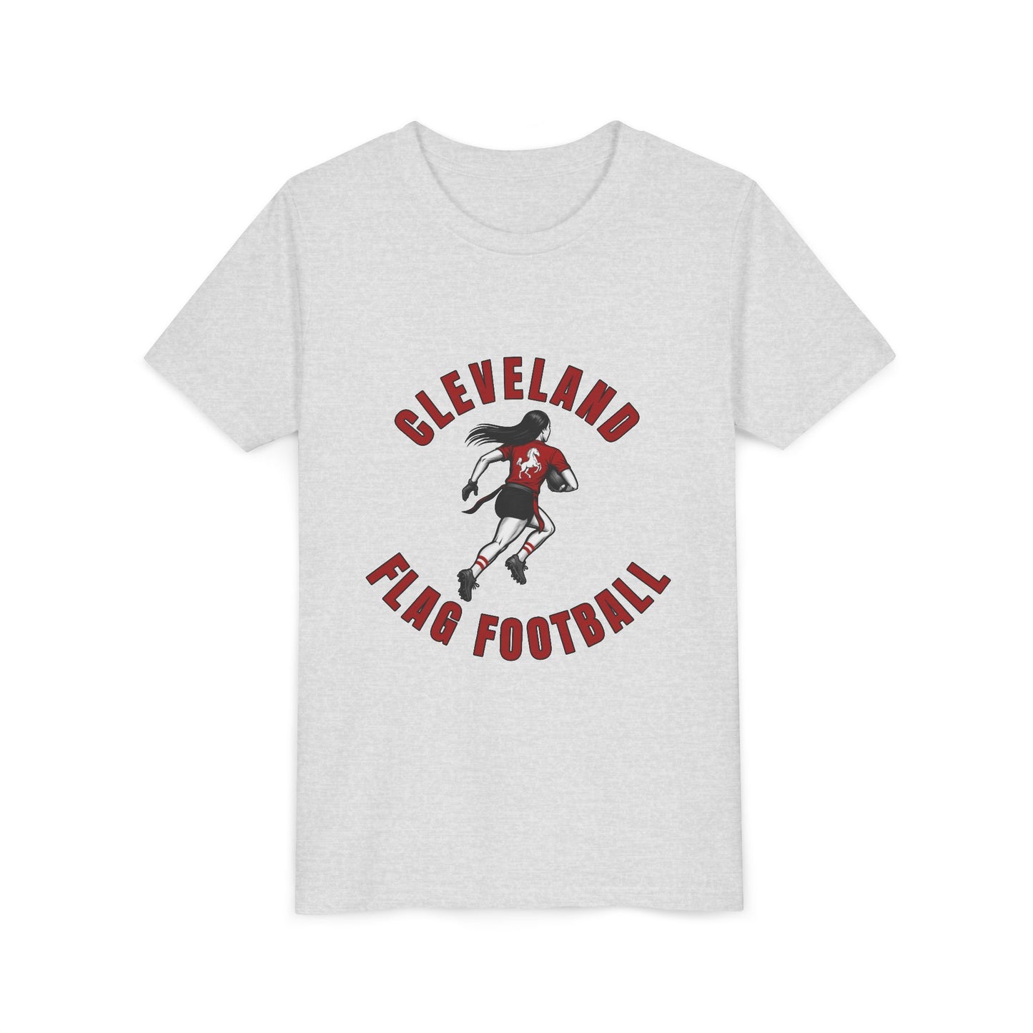 Cleveland Girls Flag Football Youth T-Shirt