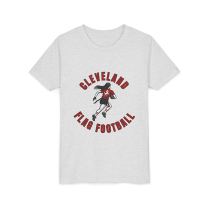 Cleveland Girls Flag Football Youth T-Shirt
