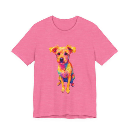 Terrier Lover T-Shirt – Adorable Dog Graphic Tee, Soft Cotton Unisex Shirt, Perfect Gift for Pet Owners