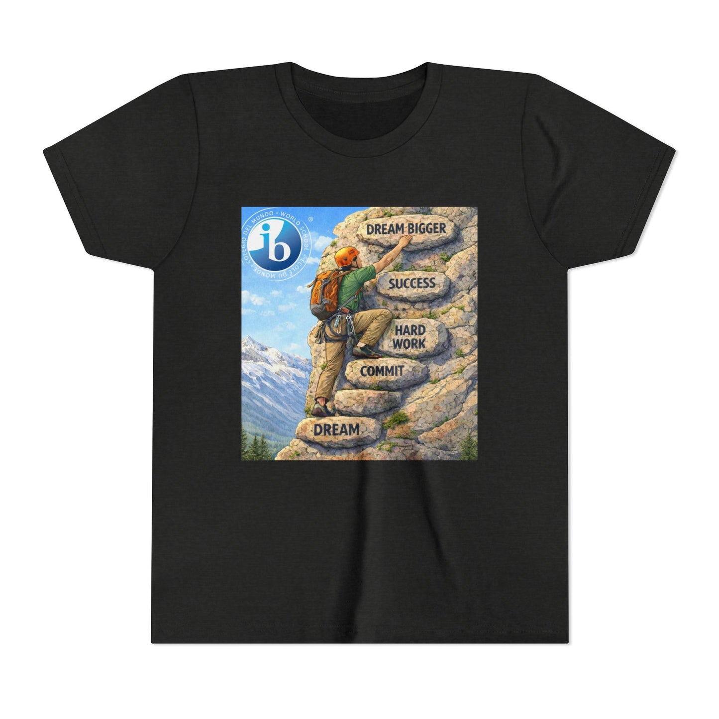 Youth Boys Tee — IB Climb to Success