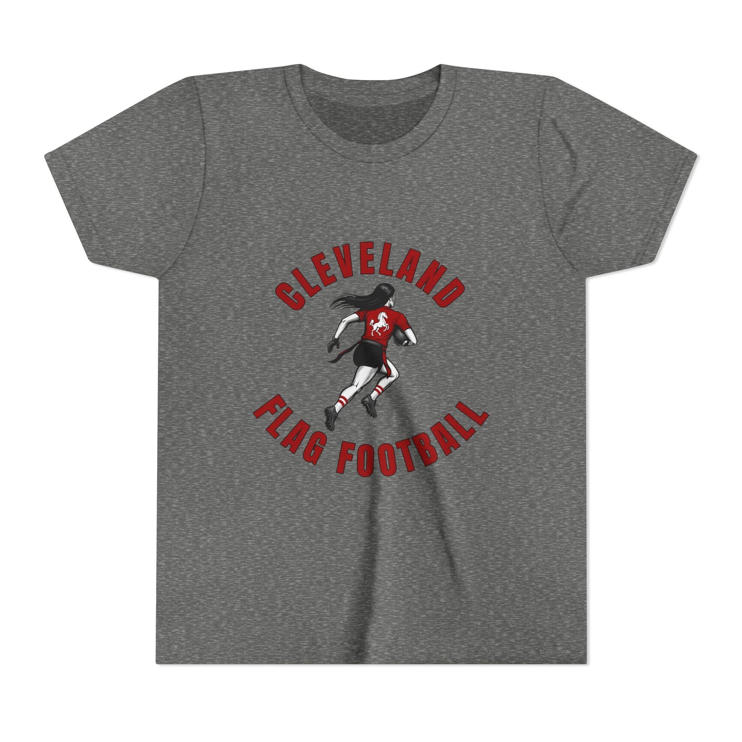 Cleveland Girls Flag Football Youth T-Shirt