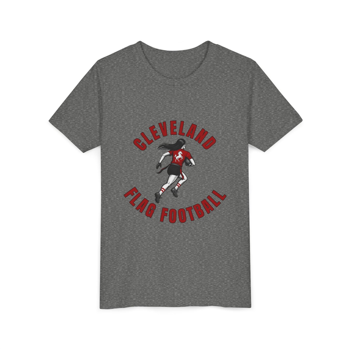 Cleveland Girls Flag Football Youth T-Shirt