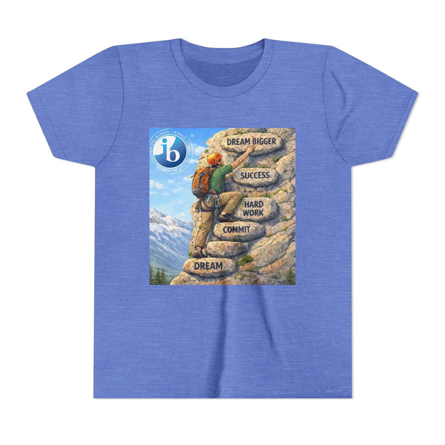 Youth Boys Tee — IB Climb to Success