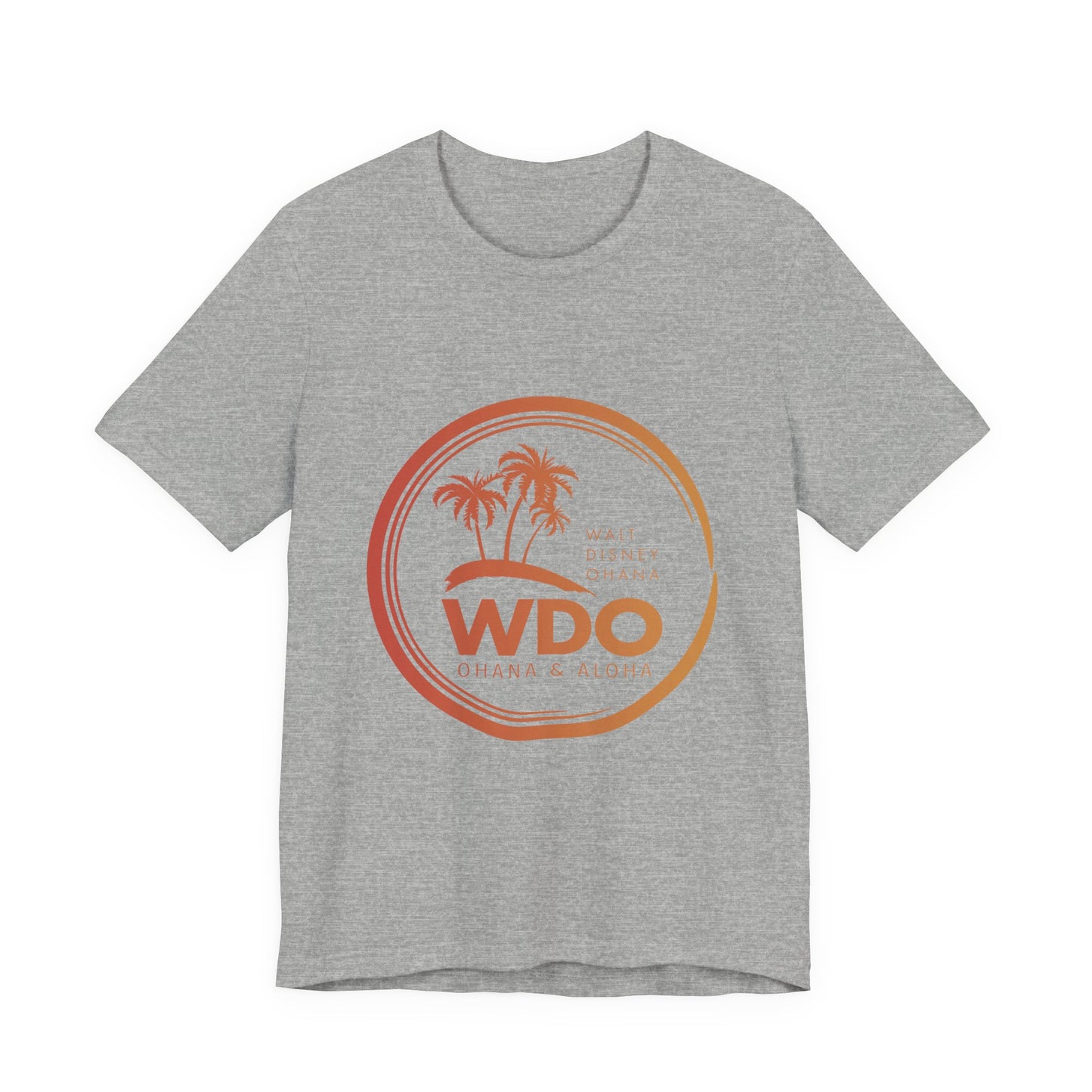 Ohana Tee (Unisex Short Sleeve w/ orange logo)