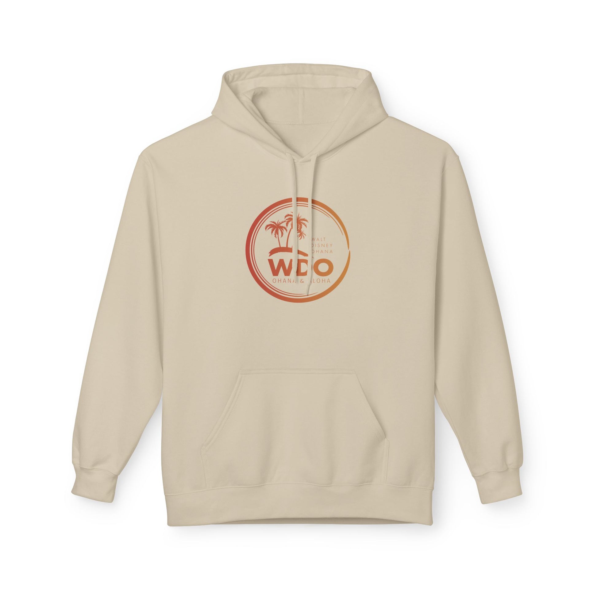 Stay Stylish & Cozy Orange Logo Pullover Hoodie – Aesthetic Minimalist Sweatshirt, Stylish Unisex Streetwear Fashion