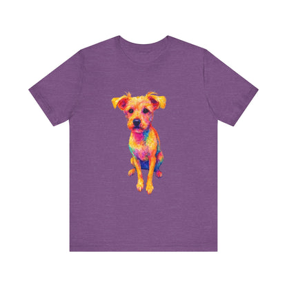 Terrier Graphic T-Shirt – Cute Dog Lover Tee, Premium Cotton Unisex Pet Shirt, Trendy Animal Print Casual Top