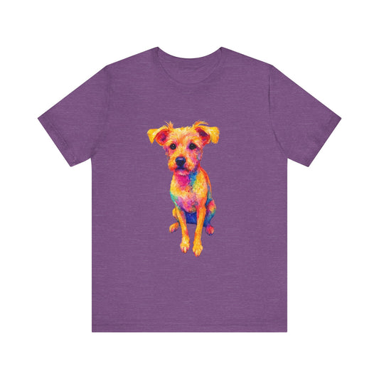 Terrier Graphic T-Shirt – Cute Dog Lover Tee, Premium Cotton Unisex Pet Shirt, Trendy Animal Print Casual Top