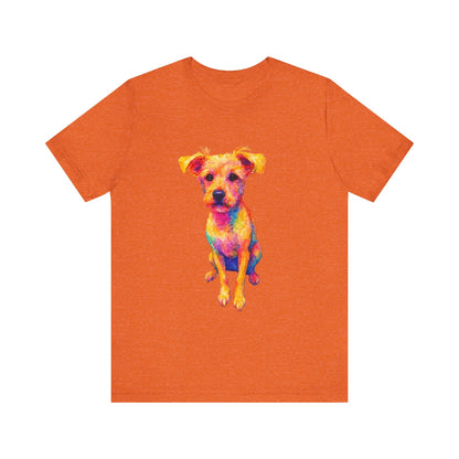 Terrier Lover T-Shirt – Cute Dog Graphic Tee, Soft Cotton Unisex Shirt, Perfect Gift for Dog Owners & Pet Lovers